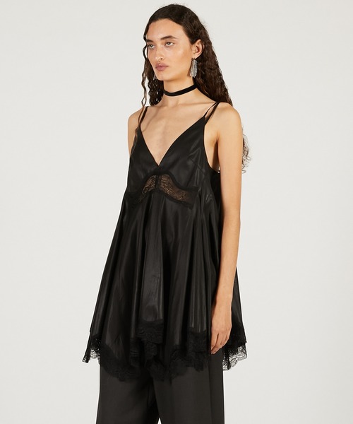 PRANK PROJECT（プランクプロジェクト）の「レースヘムボリュームチュニック / Lace Hem Volume Tunic（その他トップス・レディース・ブラック/ホワイト・FREE）」の12枚目の写真