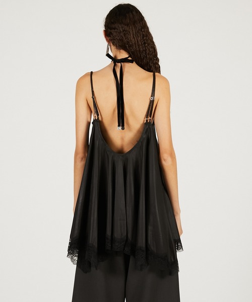 PRANK PROJECT（プランクプロジェクト）の「レースヘムボリュームチュニック / Lace Hem Volume Tunic（その他トップス・レディース・ブラック/ホワイト・FREE）」の13枚目の写真