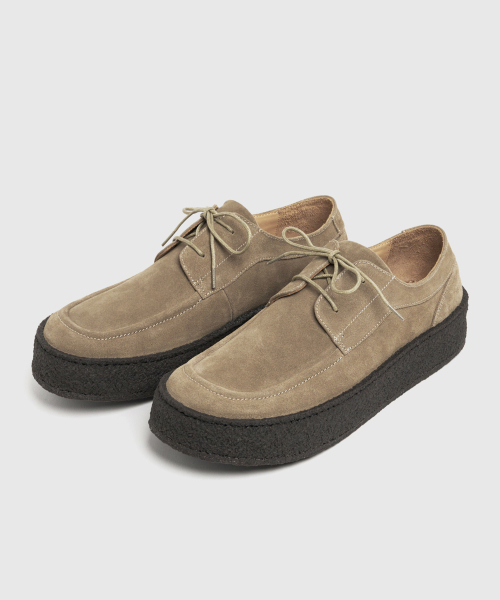LOSTGARDEN(ロストガーデン)の「UNIFORM Crepe Derby Mocha(ドレスシューズ・メンズ・その他・44/43.5/41.5/40/41/42/43/40.5/42.5)」の1枚目の写真