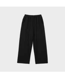 Frill Wide Pants (Black)