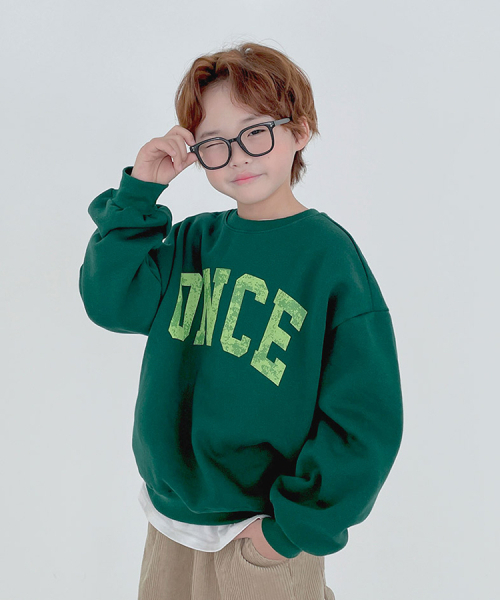 BERRYCLOSET（ベリークローゼット）の「[裏起毛] ワンスヒーロースウェット（スウェット・レディース・ブルー/グリーン・11号/7号/09号/13号）」の5枚目の写真
