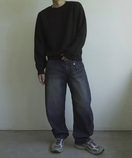 SIIIIDO（シド）の「HAYES PORES SIDE CT LINE KNIT #1（ニット/セーター・メンズ・その他・1/2/3）」の2枚目の写真
