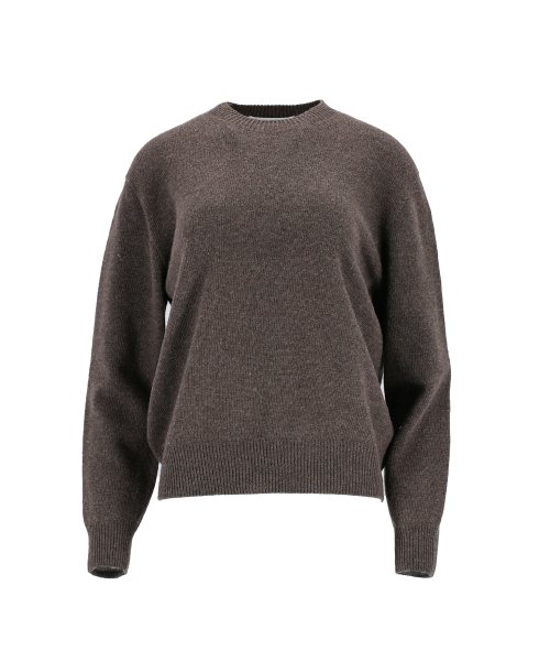 ACUD（アクド）の「Round Wool Knit _Brown（ニット/セーター・レディース・アッシュブラウン・FREE）」の6枚目の写真