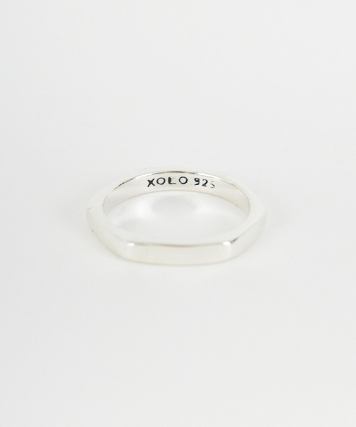 XOLO JEWELRY/ショロジュエリー] TRIPLE WITH CUSHION シルバーリング