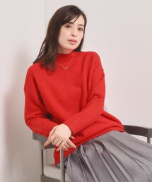 ITS'DEMO | 【洗濯機OK】ミックスヤーンハイネックニット(ニット/セーター)