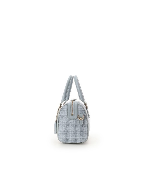 Samantha Thavasa Petit Choice（サマンサタバサ　プチチョイス）の「ツイード ボストンバッグ（ショルダーバッグ・レディース・ピンク/ダルブルー系/ブラック/オフホワイト・FREE）」の18枚目の写真