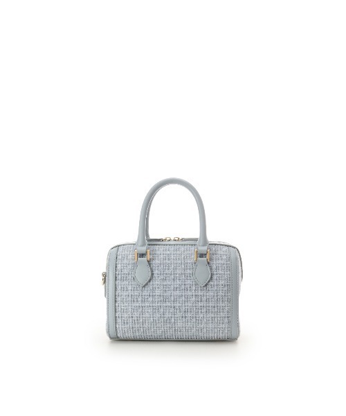 Samantha Thavasa Petit Choice（サマンサタバサ　プチチョイス）の「ツイード ボストンバッグ（ショルダーバッグ・レディース・ピンク/ダルブルー系/ブラック/オフホワイト・FREE）」の19枚目の写真