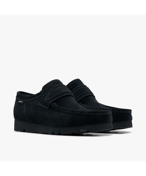 Clarks(クラークス)の「Clarks(クラークス) Walla Loafer GTX Black Suede(その他シューズ・メンズ・ブラック・65/70/75/80/85)」の3枚目の写真