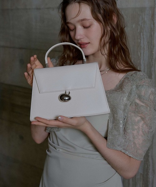 セール】Bell motif boxy bag（ハンドバッグ）｜LE'RURE（リルアー）の