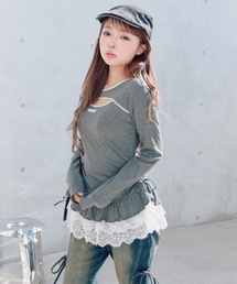 tama ☺︎様　グレートップス　即日発送 tama ☺︎様 グレートップス 即日発送 レディースのトップス（グレー