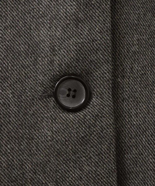 OSYAREVO（オシャレボ）の「ベスト ロング ジャケット レディース（ベスト・レディース・ブラック/チャコールグレー・LARGE/SMALL/MEDIUM）」の19枚目の写真