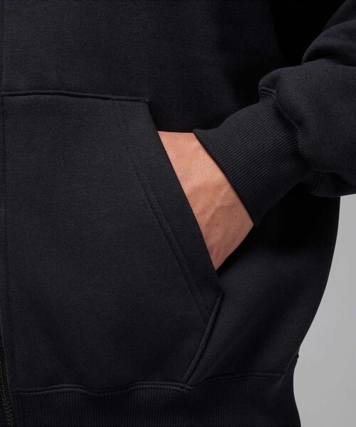 JORDAN BRAND(ジョーダンブランド)の「ジョーダン ブルックリン フリース メンズ オーバーサイズド フルジップ パーカー / Jordan Brooklyn Fleece Men's Oversized Full-Zip Hoodie IB7231-010 Black(パーカー・メンズ・ブラック・XL/L/M/S/2XL)」の7枚目の写真