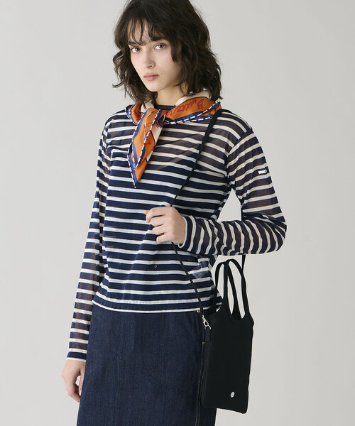 ORCIVAL（オーシバル）の「ORCIVAL | コットンキャンバス 2WAYバッグ UNISEX（ショルダーバッグ・レディース・アイボリー/ブラック/レッド・-）」の20枚目の写真