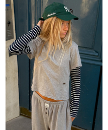 LLL DESIGN STUDIO（lllデザインスタジオ）の「クリスティン クール T_ヘザーグレー（Tシャツ/カットソー）」