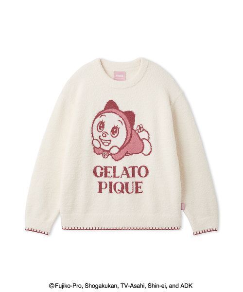 ドラえもん】【レディース】ベビモコジャガードプルオーバー（ルーム