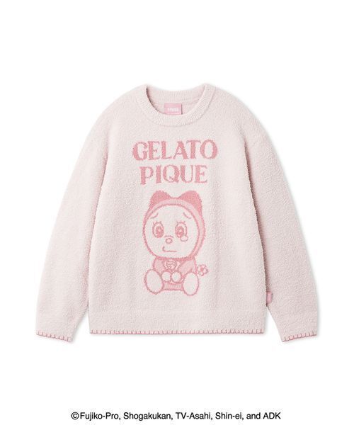ジェラートピケ ベビモコジャガードプルオーバー ドラミちゃん ドラえもん】【レディース】ベビモコジャガードプルオーバー（ルーム