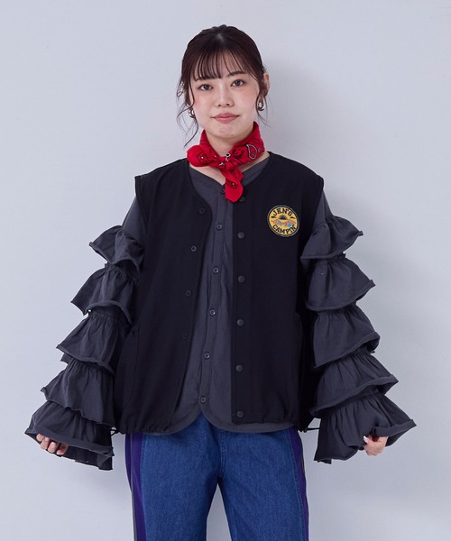MARKEY'S(マーキーズ)の「キャンプベスト/おとな(ベスト・レディース・オレンジ/ブラック/カーキ・160cm)」の13枚目の写真