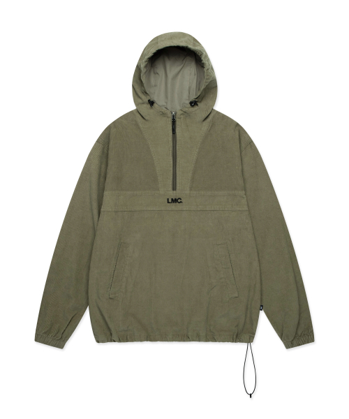 LMCの「OG CORDUROY ANORAK JACKET khaki(ナイロンジャケット・レディース・その他・S/M/L/XL)」の1枚目の写真