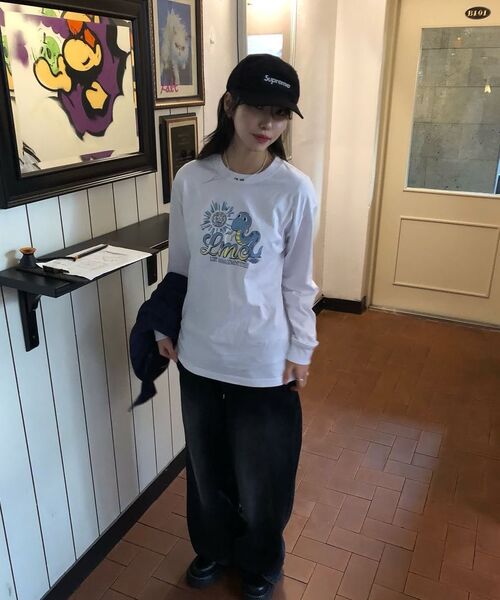 LMCの「SUN SNAKE LONG SLV TEE white(Tシャツ/カットソー・レディース・その他・S/M/L/XL)」の2枚目の写真