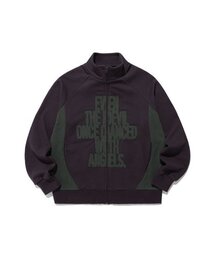 NICE GHOST CLUB（ナイスゴーストクラブ）の「EVEN THE DEVIL SWEAT JERSEY ZIP UP_PURPLE(NG2ESUM483A)（ナイロンジャケット）」
