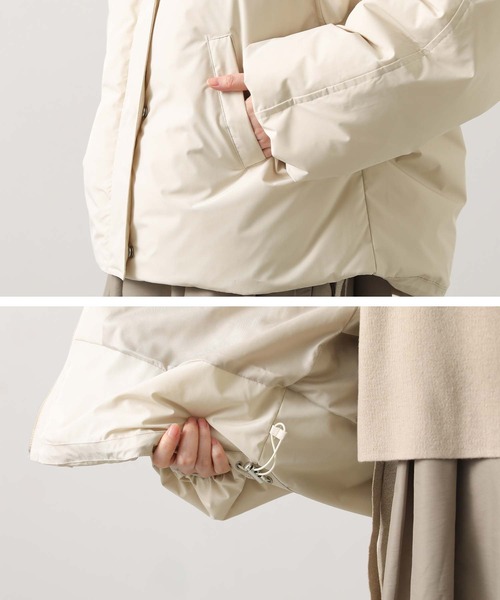 Gready Brilliant(グレディブリリアン)の「ボア衿ダウンバルーンスリーブコート(その他アウター・レディース・アイボリー/ミント/ベージュ・38)」の5枚目の写真