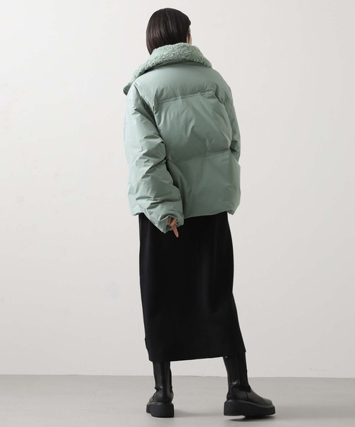 Gready Brilliant(グレディブリリアン)の「ボア衿ダウンバルーンスリーブコート(その他アウター・レディース・アイボリー/ミント/ベージュ・38)」の19枚目の写真