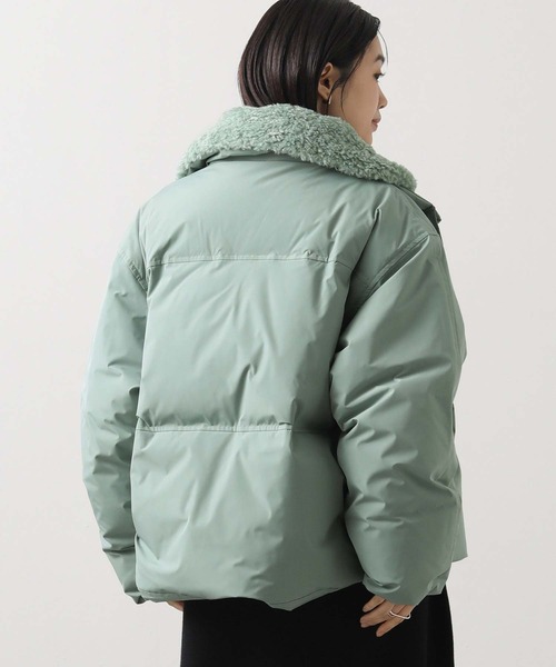 Gready Brilliant(グレディブリリアン)の「ボア衿ダウンバルーンスリーブコート(その他アウター・レディース・アイボリー/ミント/ベージュ・38)」の11枚目の写真