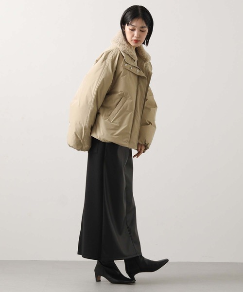 Gready Brilliant(グレディブリリアン)の「ボア衿ダウンバルーンスリーブコート(その他アウター・レディース・アイボリー/ミント/ベージュ・38)」の22枚目の写真