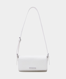 MACOI（マッコイ）の「ベーシックメルティングレザークロスショルダーバッグ[アイボリー]（メッセンジャーバッグ）」