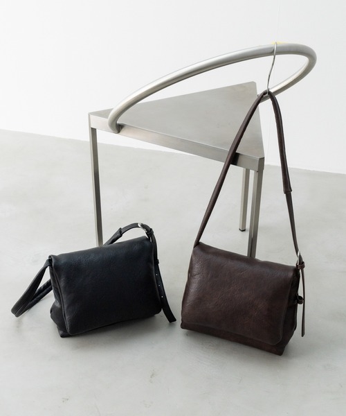 Flap mini shoulder bag / フラップミニショルダーバッグ（ショルダー