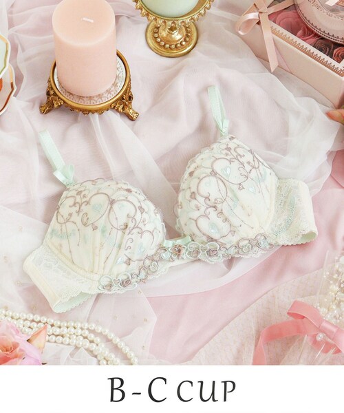 ヘルティー ブラジャー (B-C) ＜リサマリミラクル谷間ブラ