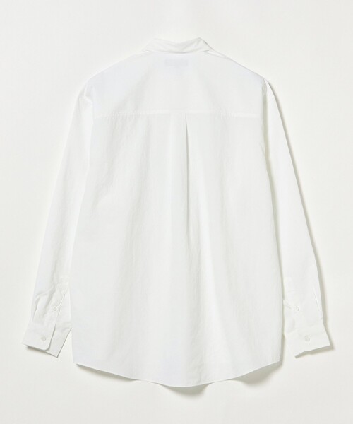BEAMS HEART(ビームスハート)の「【6/18値下げ】綿タッチ ポリエステル シャツ(ユニセックス)(シャツ/ブラウス・メンズ・ホワイト/ブルー/チャコールグレー・LARGE/SMALL/MEDIUM)」の7枚目の写真