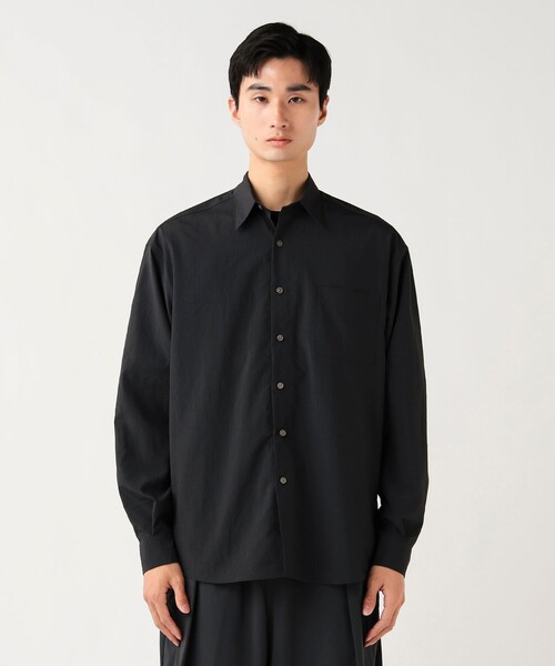 BEAMS HEART(ビームスハート)の「【6/18値下げ】綿タッチ ポリエステル シャツ(ユニセックス)(シャツ/ブラウス・メンズ・ホワイト/ブルー/チャコールグレー・LARGE/SMALL/MEDIUM)」の10枚目の写真