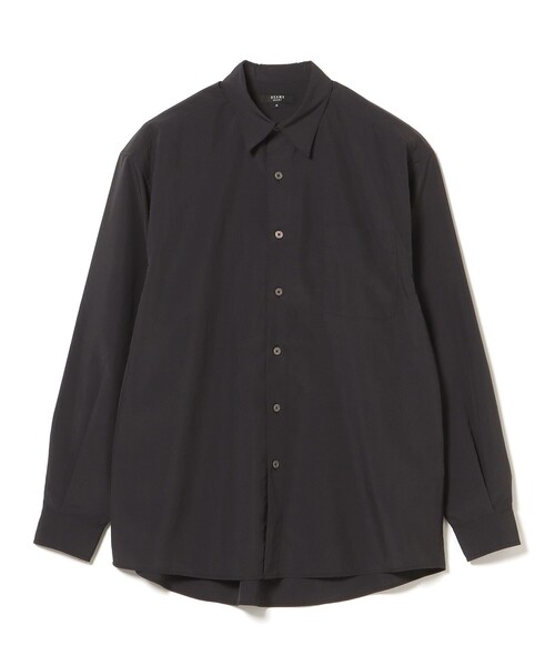 BEAMS HEART(ビームスハート)の「【6/18値下げ】綿タッチ ポリエステル シャツ(ユニセックス)(シャツ/ブラウス・メンズ・ホワイト/ブルー/チャコールグレー・LARGE/SMALL/MEDIUM)」の11枚目の写真