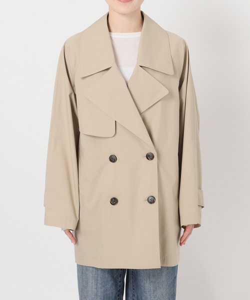 新色有り / 追加》C/Pミドル丈トレンチコート（トレンチコート