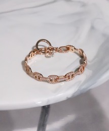Auralyn（オーラリン）の「Rhinestone Bracelet(Pink Gold)（ブレスレット）」