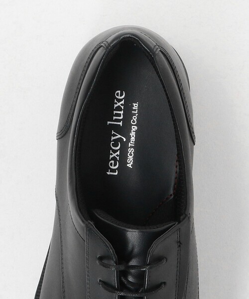 texcy luxe(テクシーリュクス)の「<texcy luxe>プレーントゥ ドレスシューズ -消臭・抗菌-(ドレスシューズ・メンズ・ブラック・25cm/27cm/25.5cm/26.5cm/26cm)」の9枚目の写真