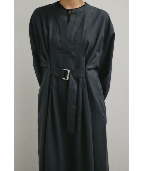 STYLEMIXER（スタイルミキサー）の「バックルベルトワンピース（ワンピース・レディース・チャコールグレー/ライトベージュ・SMALL/MEDIUM）」の15枚目の写真