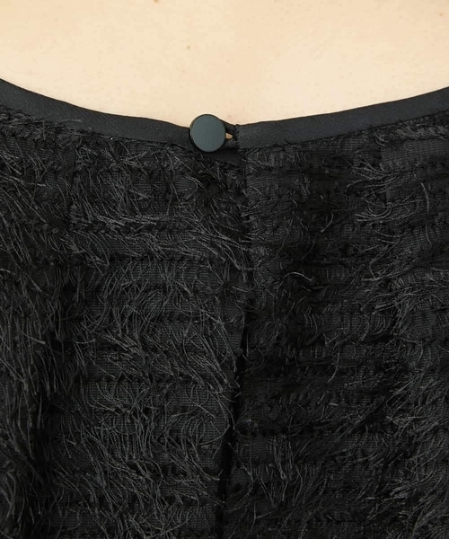 MICHEL KLEIN（ミッシェル・クラン）の「[セットアップ対応]袖ボリュームブラウス（シャツ/ブラウス・レディース・ブラック・38）」の7枚目の写真
