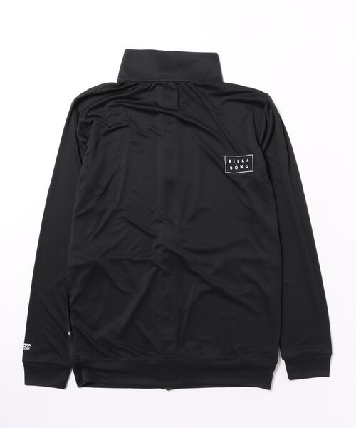 BILLABONG（ビラボン）の「【BILLABONG/ビラボン】ジップラッシュガード/水陸両用　UVケア　ハイネックジップアップ　長袖　ラッシュガード(水着)（ラッシュガード・レディース・ブラック・MEDIUM）」の2枚目の写真
