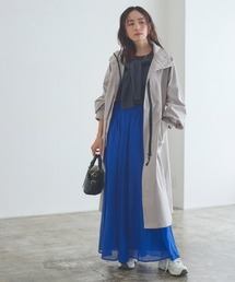 RASW（ラス）の「スタンドカラーロングライトコート（その他アウター）」
