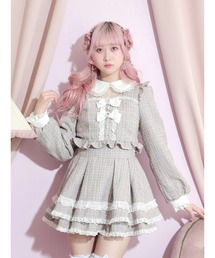 ワンピース（ピンク/桃色系・ツイード）ファッション通販 - ZOZOTOWN