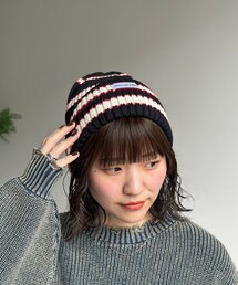 CPCM | マルチボーダーニット帽(キャップ)