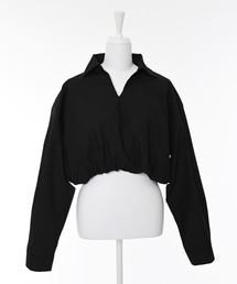 Narcissus（ナルシス）の「クロップドバルーンシャツ（シャツ/ブラウス）」