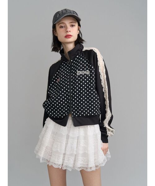 jouetie(ジュエティ)の「【LONSDALE×jouetie】トラックジャケット(ジャージ・レディース・グレー/ネイビー/ブラック・MEDIUM)」の10枚目の写真
