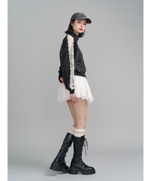 jouetie（ジュエティ）の「【LONSDALE×jouetie】トラックジャケット（ジャージ・レディース・グレー/ネイビー/ブラック・MEDIUM）」の11枚目の写真