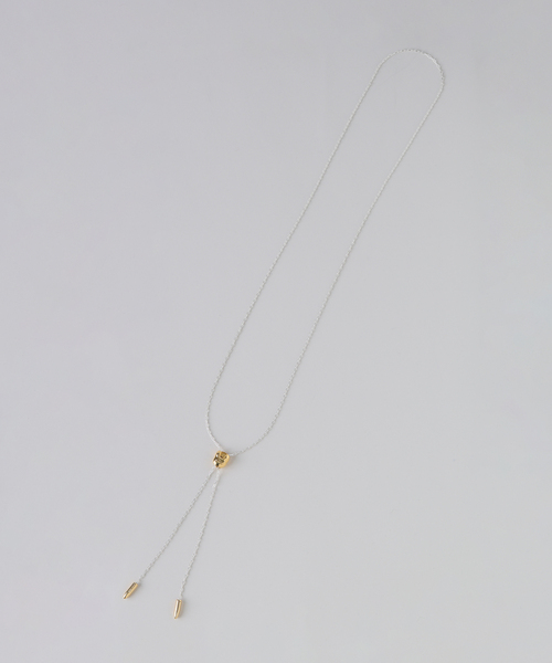 in mood（インムード）の「in mood/インムード SLIDE chain necklace（ネックレス・レディース・シルバー・FREE）」の5枚目の写真