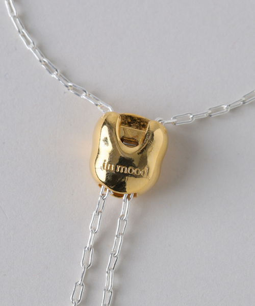 in mood（インムード）の「in mood/インムード SLIDE chain necklace（ネックレス・レディース・シルバー・FREE）」の6枚目の写真