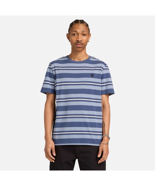 Timberland（ティンバーランド）の「ストライプ 半袖 Tシャツ メンズ