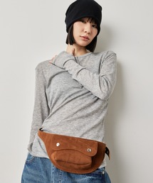 HANNE（アン）の「スウェードポーチベルト（ボディバッグ/ウエストポーチ）」